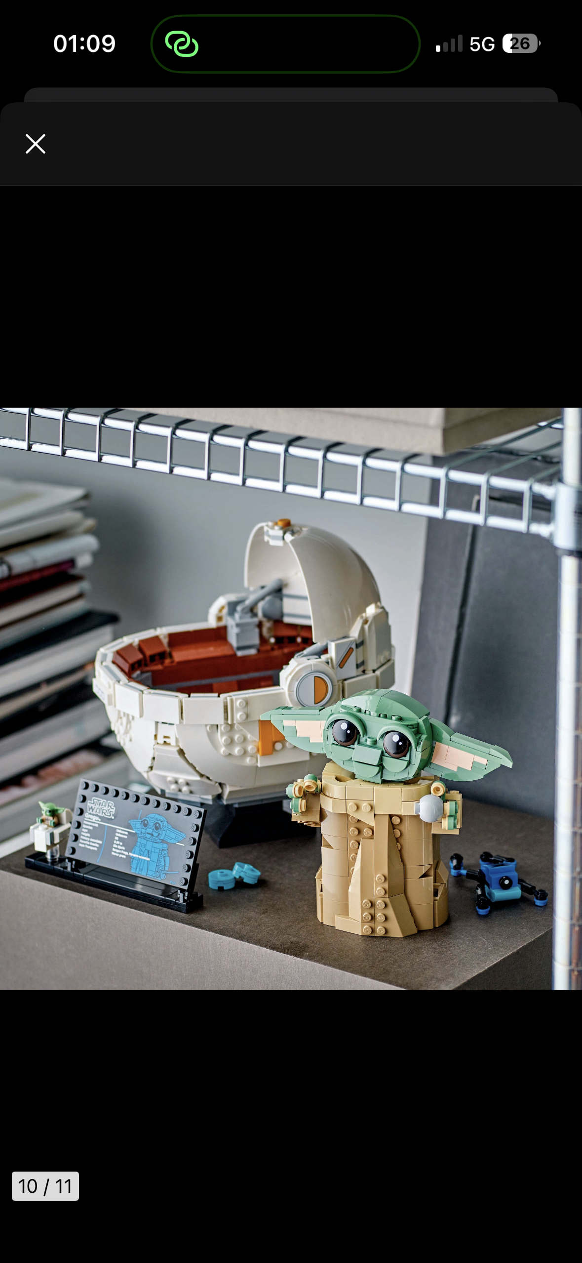 LEGO Star Wars 75403 Grogu w wózku – nowy, nie złożony, komplet!