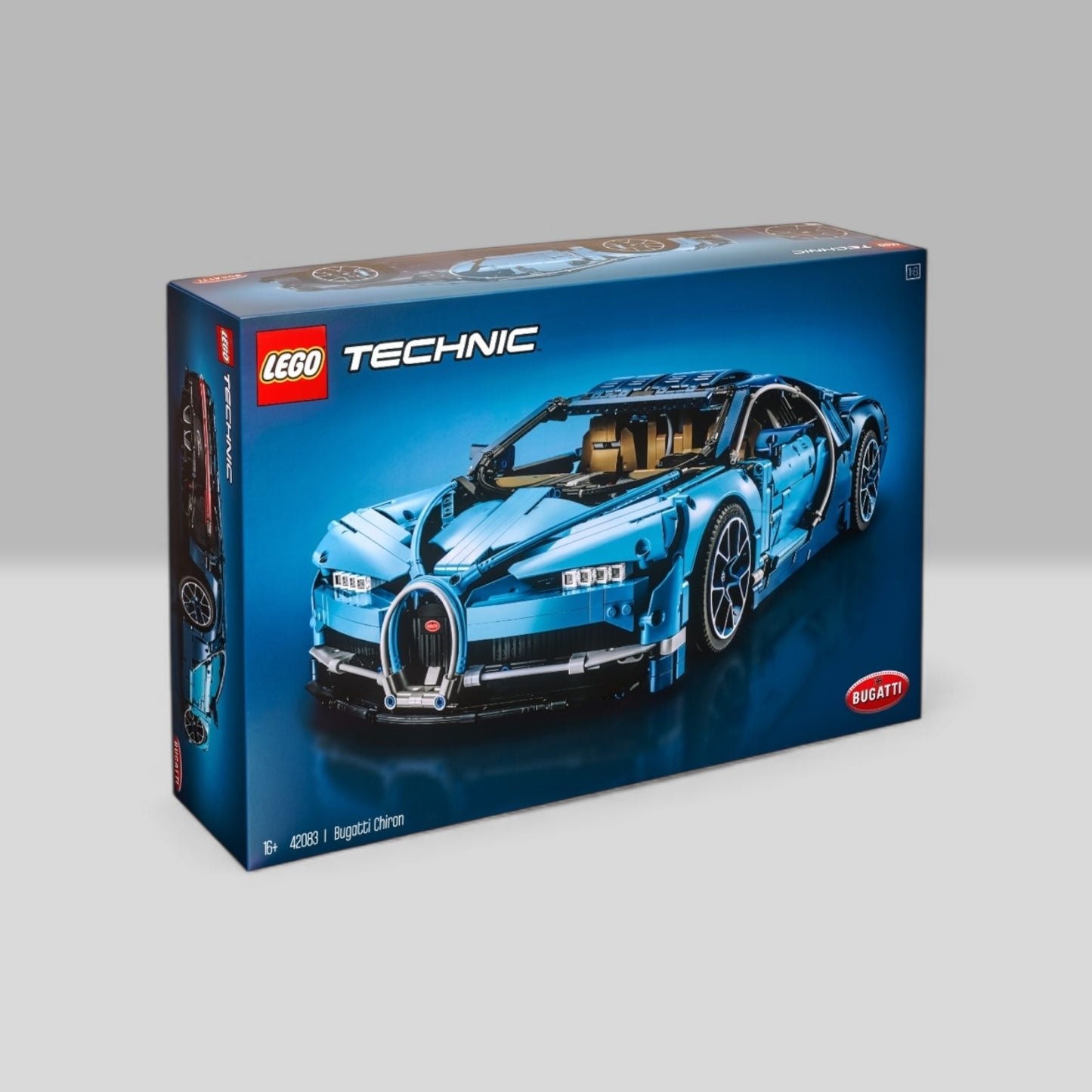 LEGO Technic 42083 Bugatti Chiron – nowy, nie złożony, komplet!