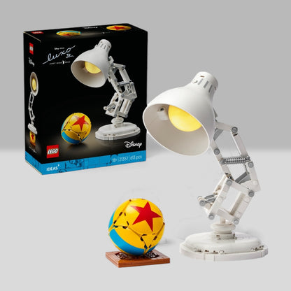 LEGO Ideas 21357 Disney Pixar Luxo Jr. – nowy, nie złożony, komplet!
