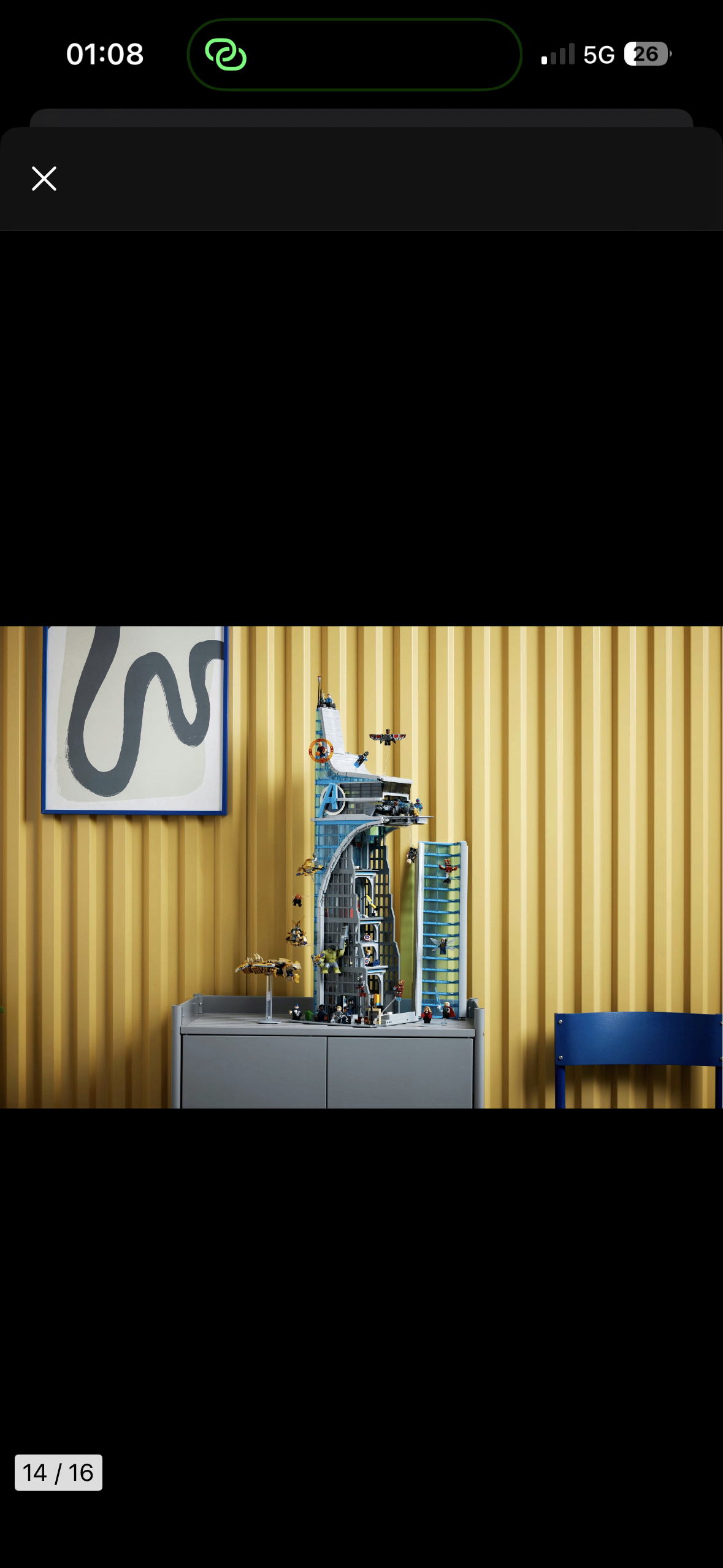 LEGO Marvel 76269 Wieża Avengersów – nowy, nie złożony, komplet!