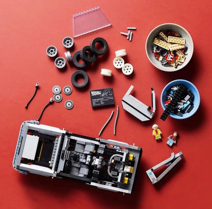 LEGO Icons 10300 Powrót do przyszłości Wehikuł czasu – nowy, nie złożony, komplet!