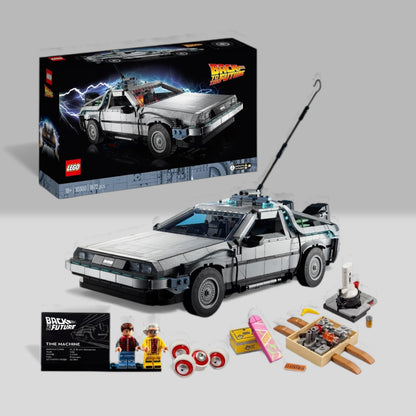 LEGO Icons 10300 Powrót do przyszłości Wehikuł czasu – nowy, nie złożony, komplet!