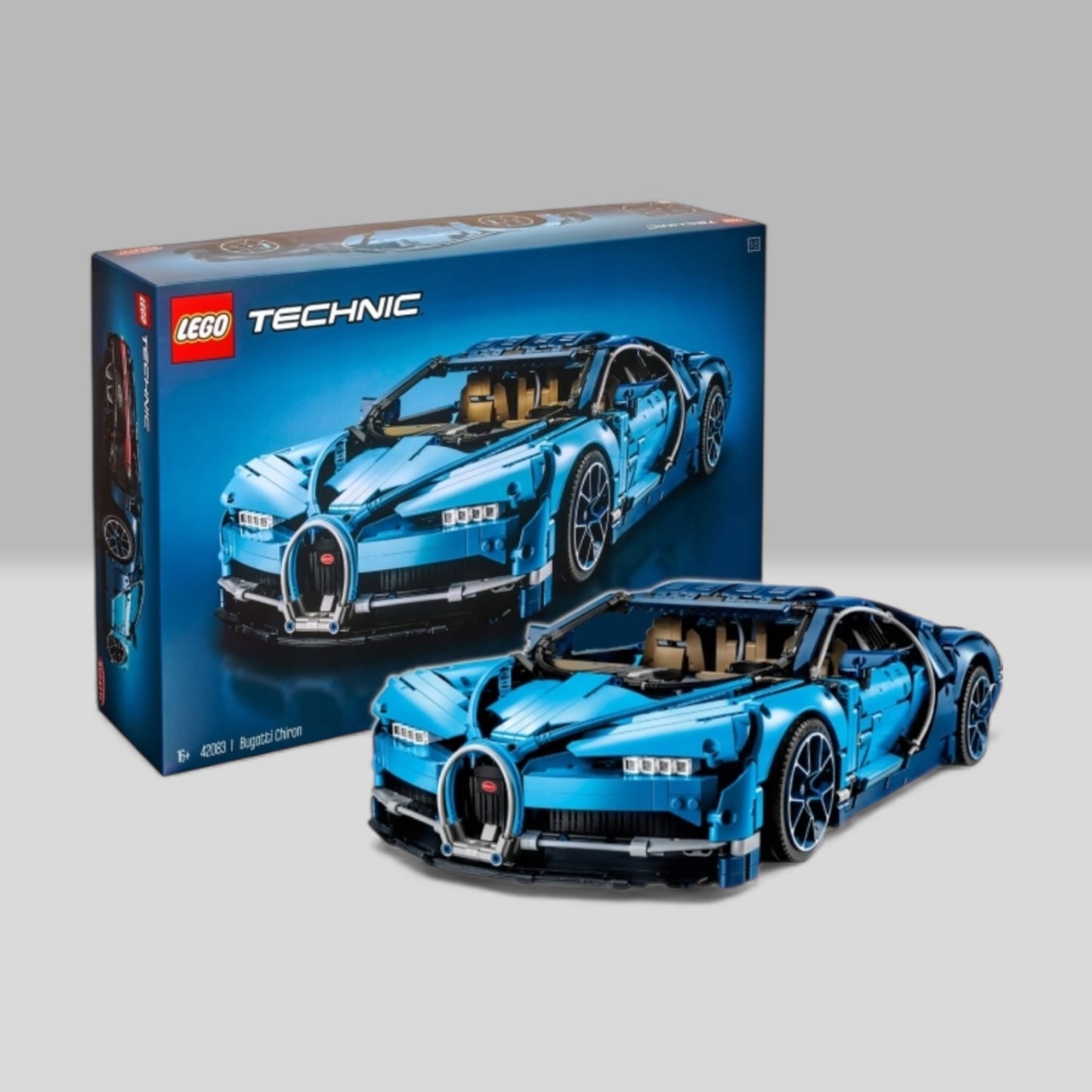 LEGO Technic 42083 Bugatti Chiron – nowy, nie złożony, komplet!