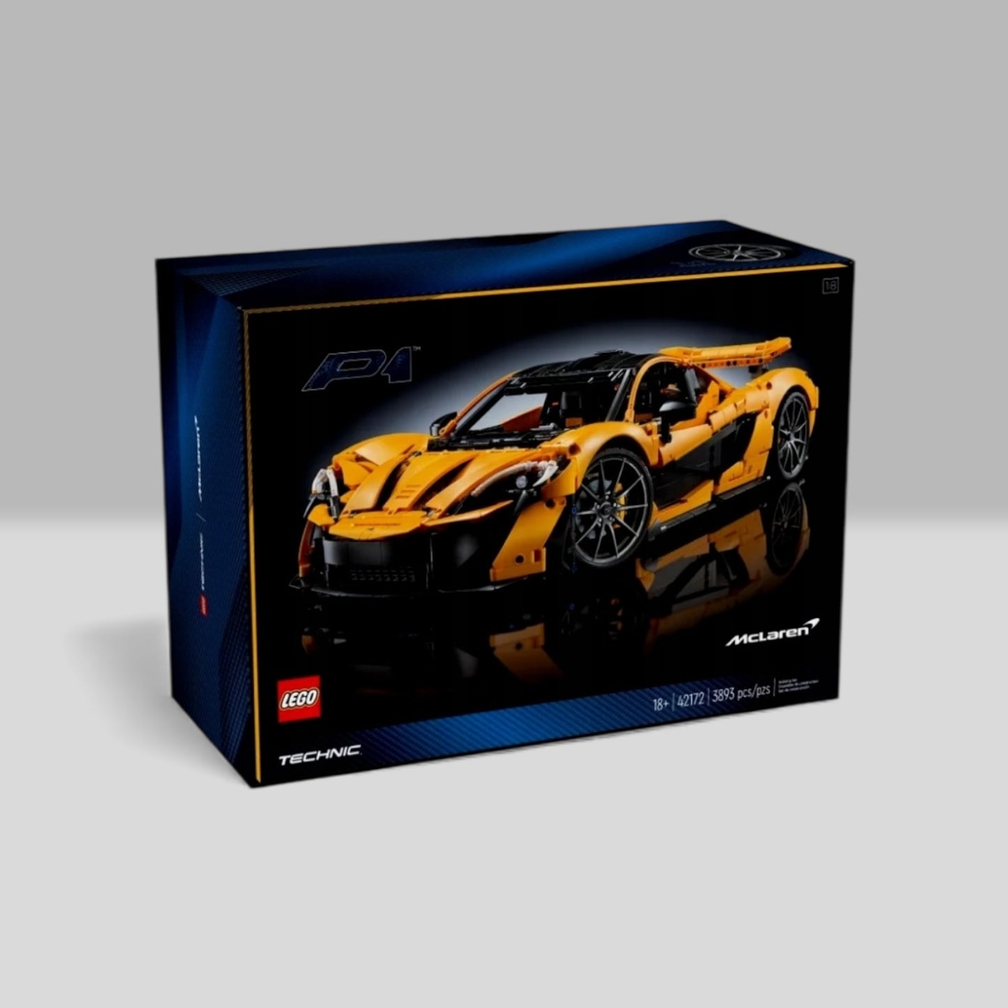 LEGO Technic 42172 McLaren P1 – nowy, nie złożony, komplet!