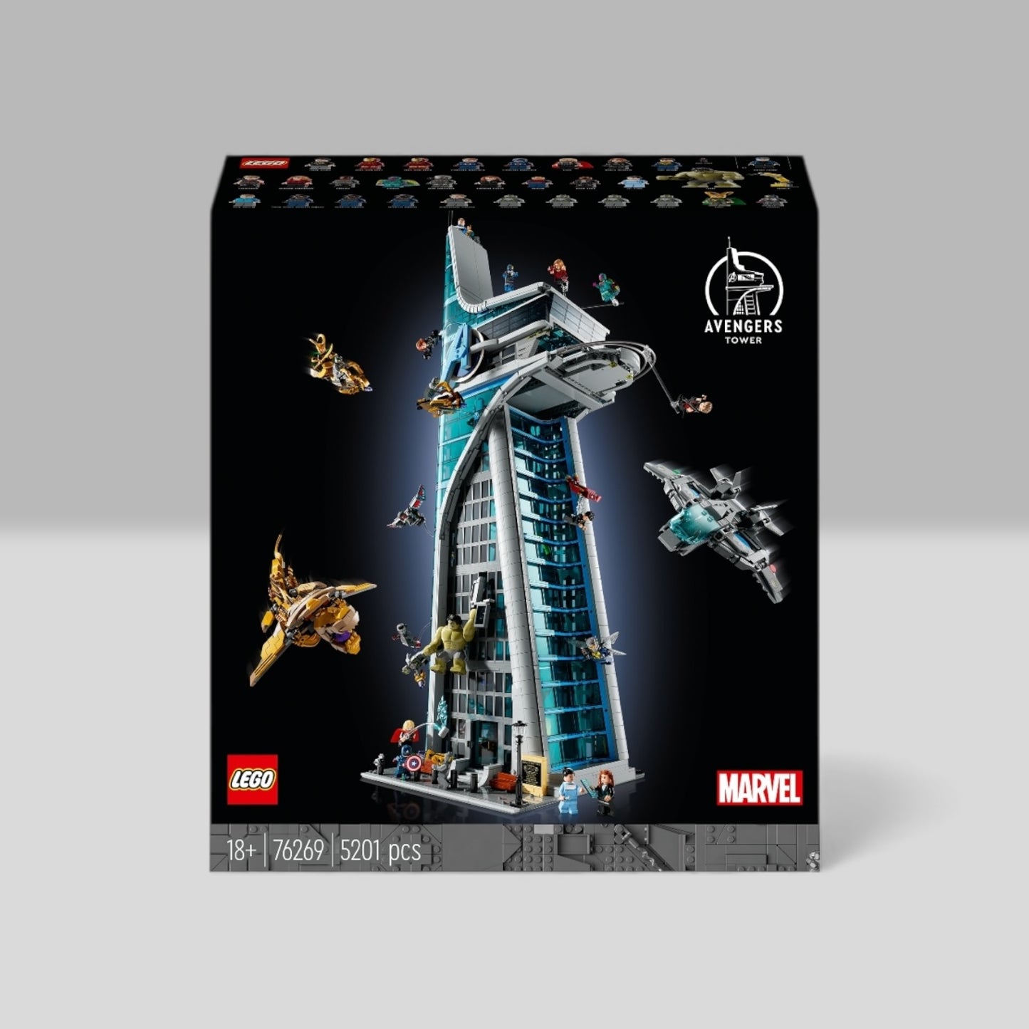 LEGO Marvel 76269 Wieża Avengersów – nowy, nie złożony, komplet!