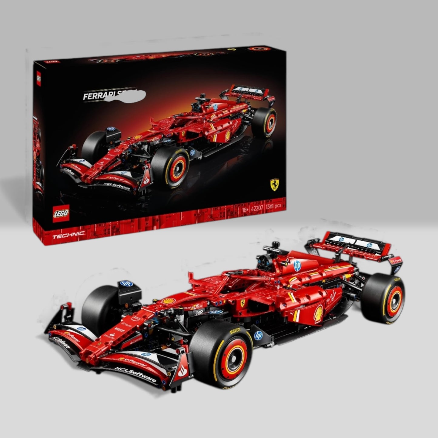 LEGO Technic 42207 Bolid F1 Ferrari SF-24 – nowy, nie złożony,komplet!